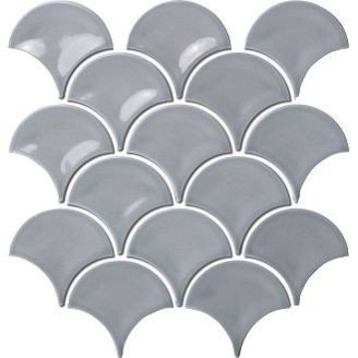 Rybí šupina dlaždice kuchyně Backsplash